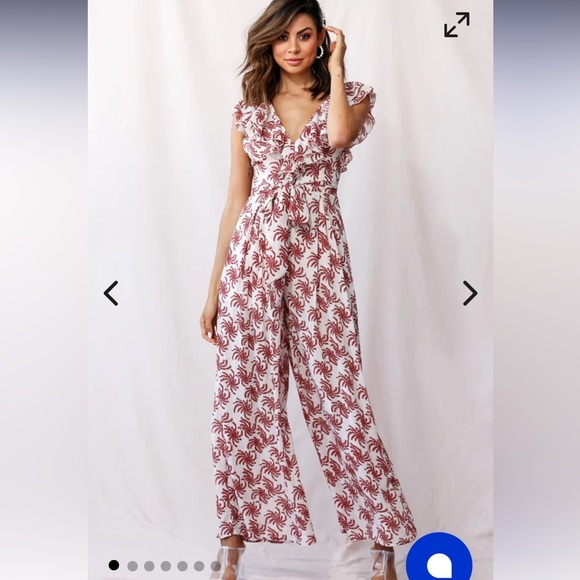 here comes the sun Pants - Here Comes The Sun Wide Leg Jumpsuit Women’s Size S NWT